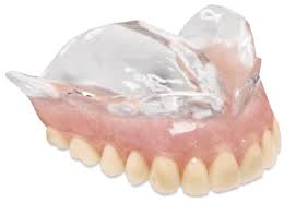Clear Base Upper Denture